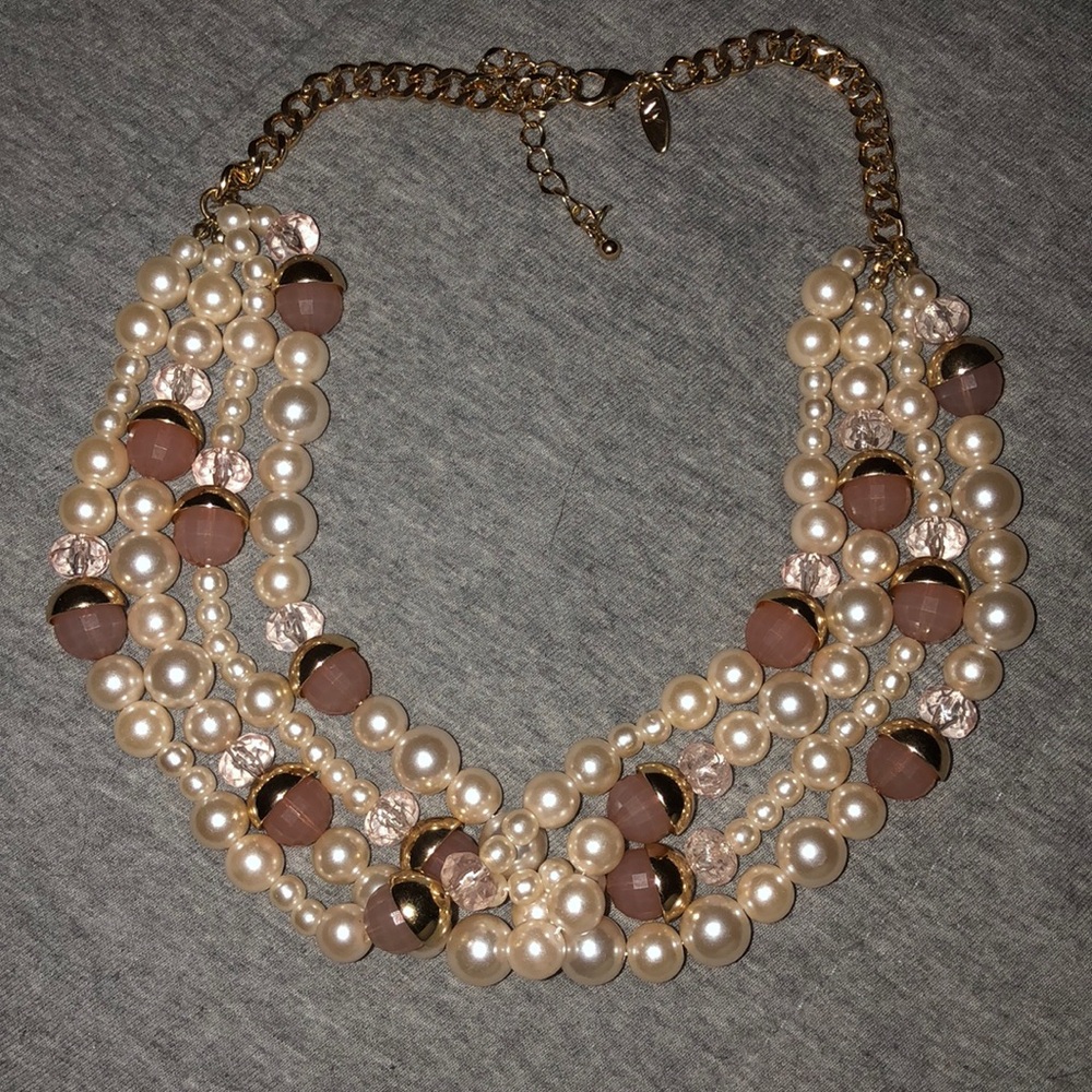 Layered Pearl Necklace